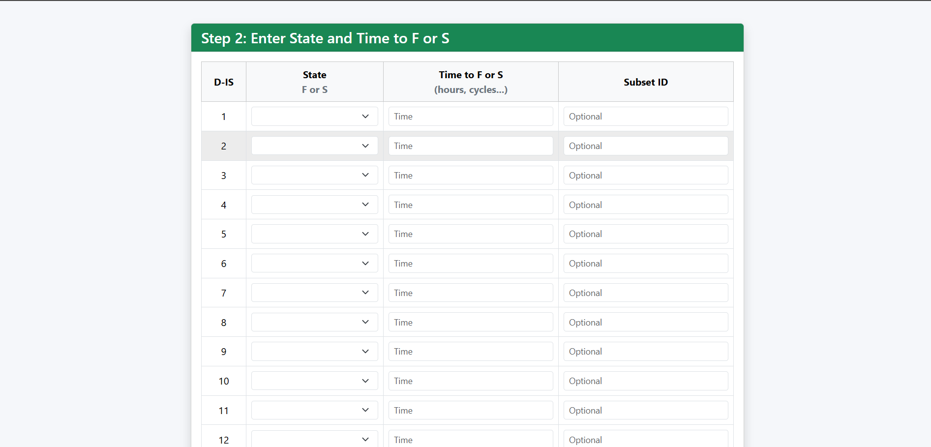 Reliability Calculation Web App thumbnail 3
